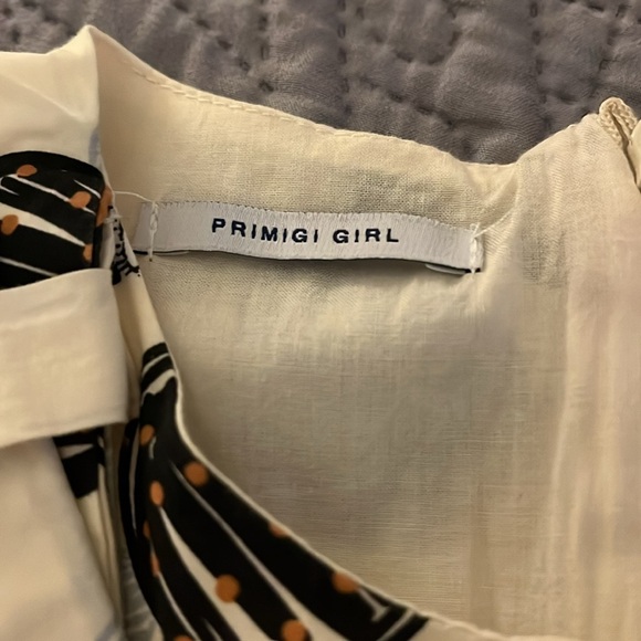 Primigi Cream Sleeveless A-line Sundress - Picture 2 of 4